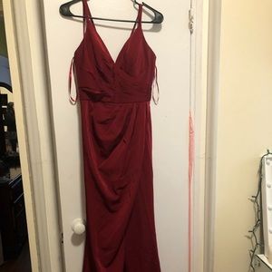 Dark Red evening/ special event gown.